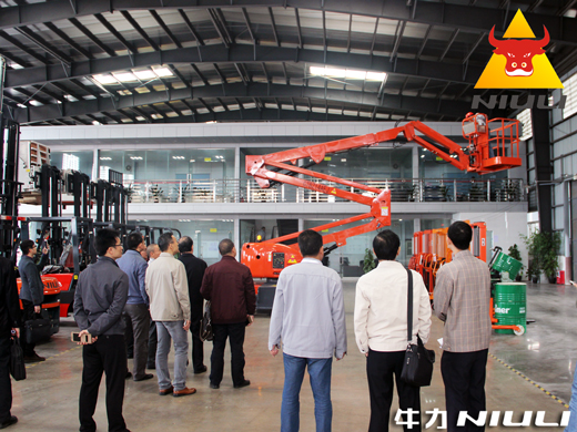 省經(jīng)信委副主任等領導到牛力公司調研考察